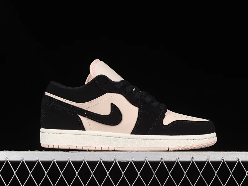 All categories Air Jordan Jordan series basketball shoes Air Jordan 1 Low G version pure original Air Jordan 1 Low AJ1 Joe 1 black powder low-top basketball shoes DC0774-003
